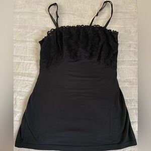 Elegant Black Lace Camisole